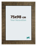 Leeds Wooden Photo Frame 75x98cm Champagne Brushed Front Size | Yourdecoration.com