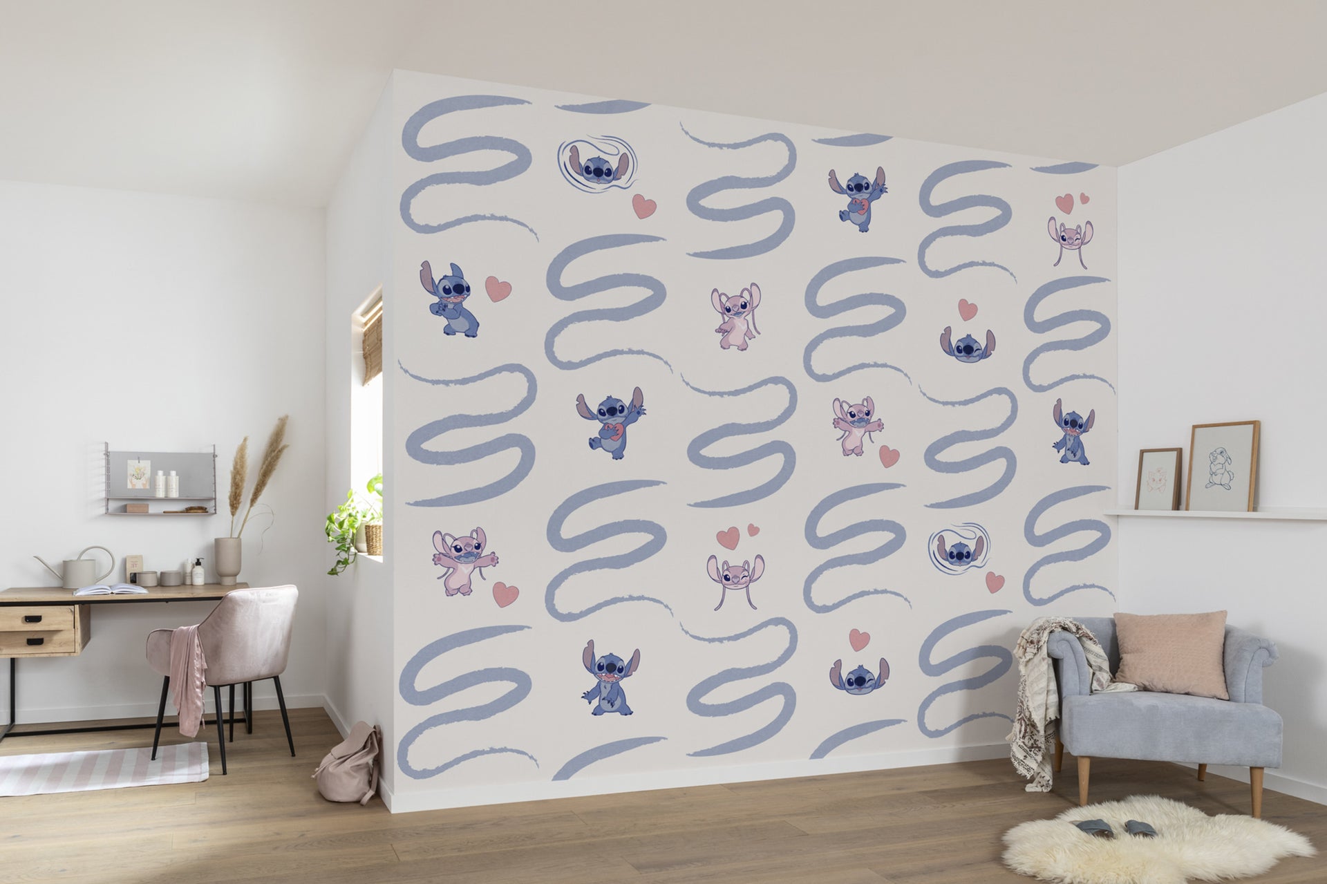 Lilo und Stitch Be Kind Interior Wall Mural DX6 167 | Yourdecoration.com