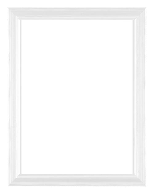 Lincoln Wood Photo Frame 18x24cm White Front | Yourdecoration.com