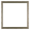 Lincoln Wood Photo Frame 20x20cm Silver Front | Yourdecoration.com