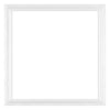 Lincoln Wood Photo Frame 20x20cm White Front | Yourdecoration.com