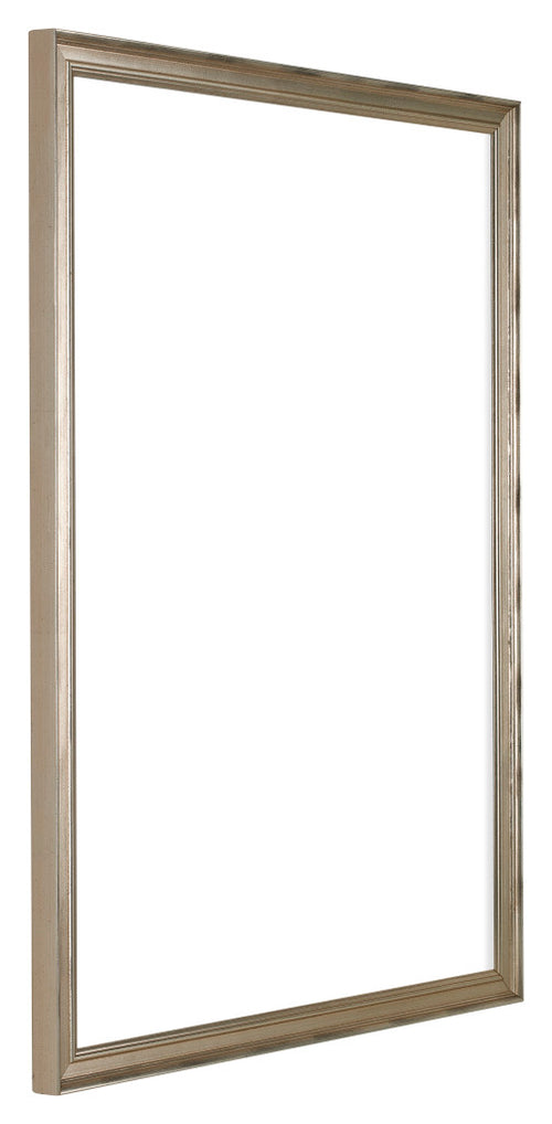 Lincoln Wood Photo Frame 21x29 7cm A4 Silver Front Oblique | Yourdecoration.com