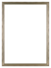 Lincoln Wood Photo Frame 25x35cm Silver Front | Yourdecoration.com