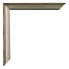 Lincoln Wood Photo Frame 29 7x42cm A3 Silver Corner | Yourdecoration.com