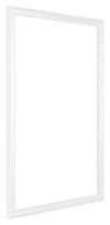 Lincoln Wood Photo Frame 42x60cm White Front Oblique | Yourdecoration.com