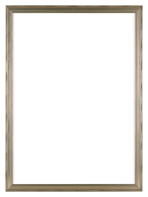 Lincoln Wood Photo Frame 59 4x84cm A1 Silver Front | Yourdecoration.com