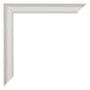 Lincoln Wood Photo Frame 59 4x84cm A1 White Corner | Yourdecoration.com