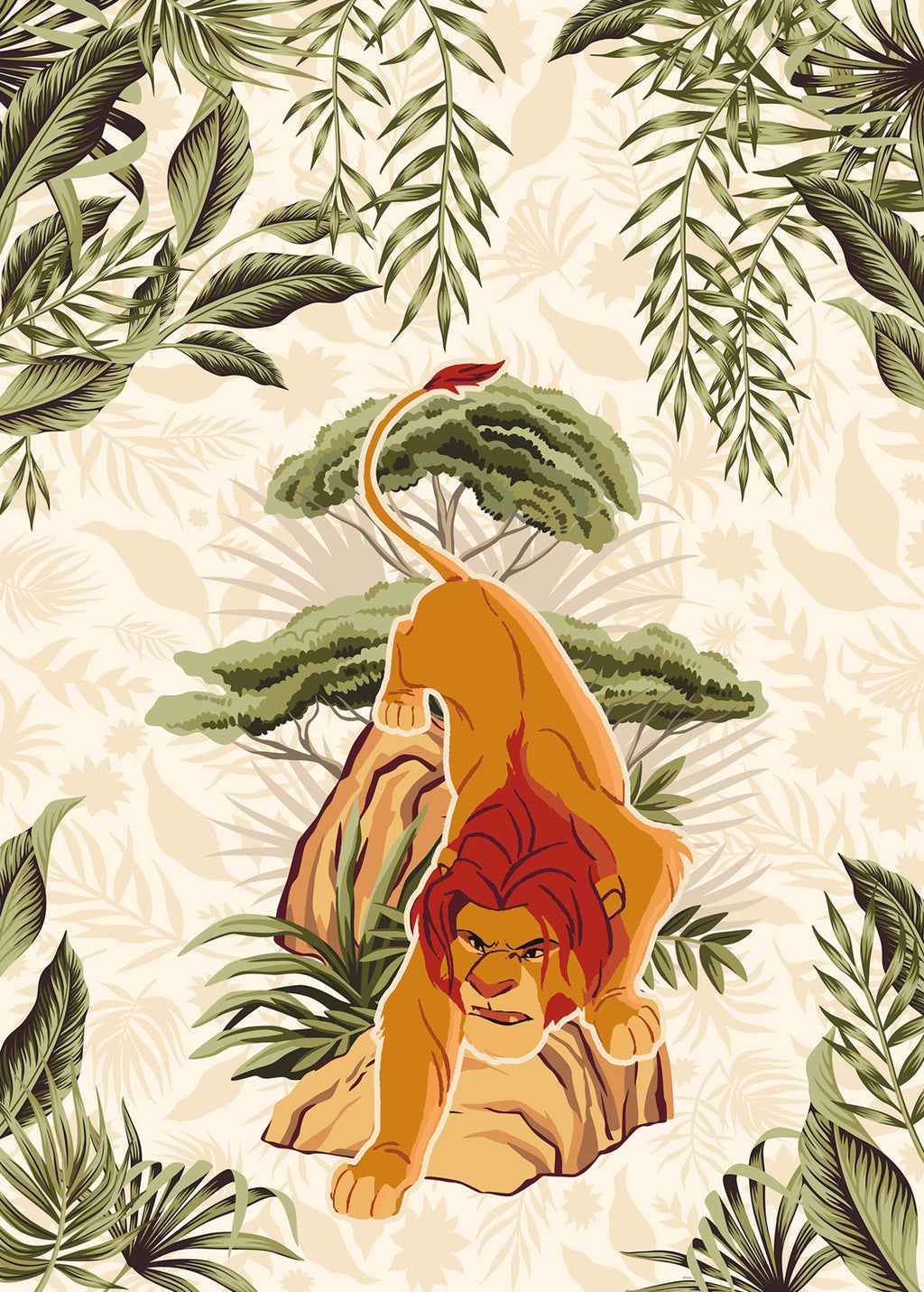 Lion King Long Live The King Wall Mural IADX4 123 | Yourdecoration.com