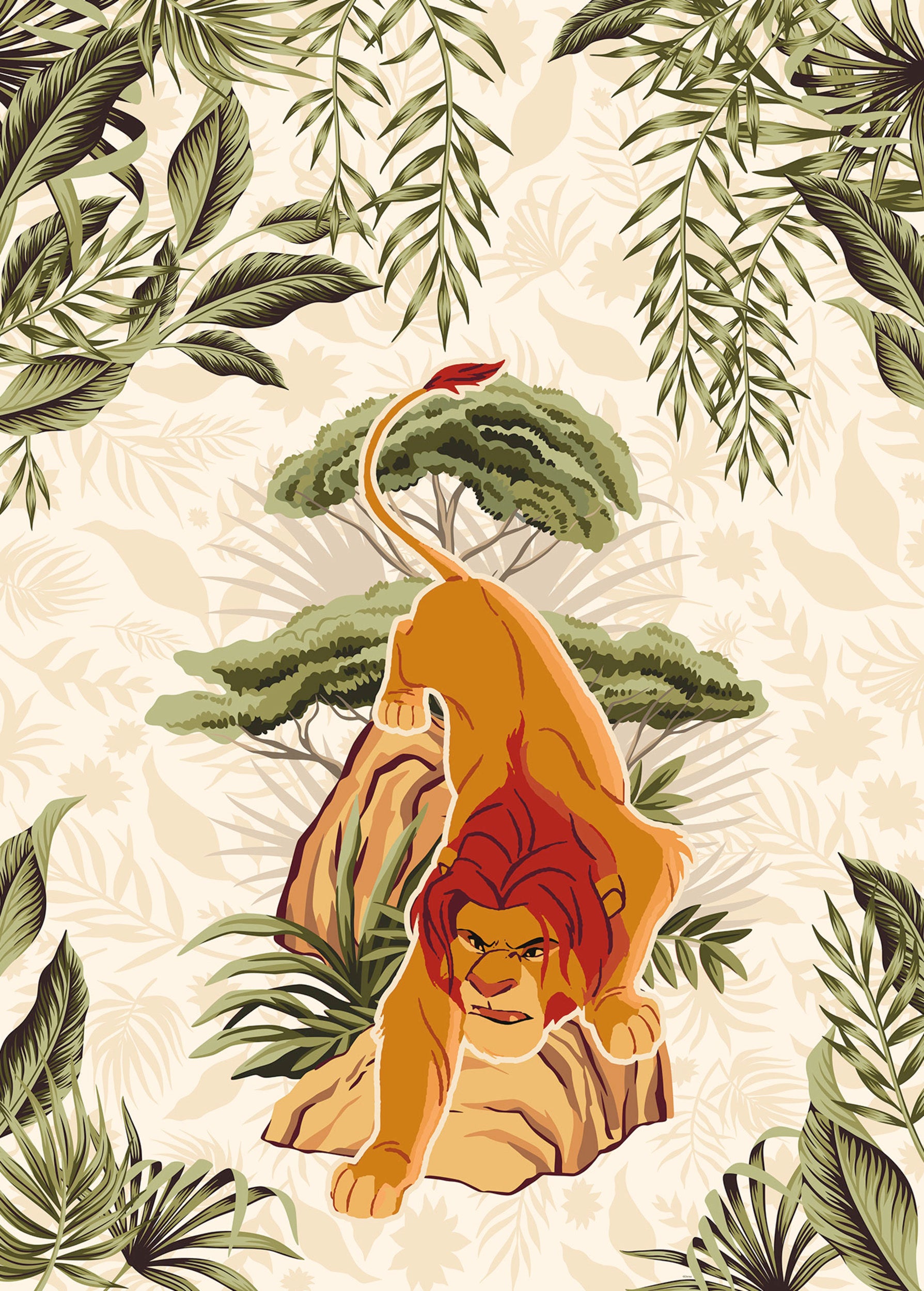 Lion King Long Live The King Wall Mural IADX4 123 | Yourdecoration.com