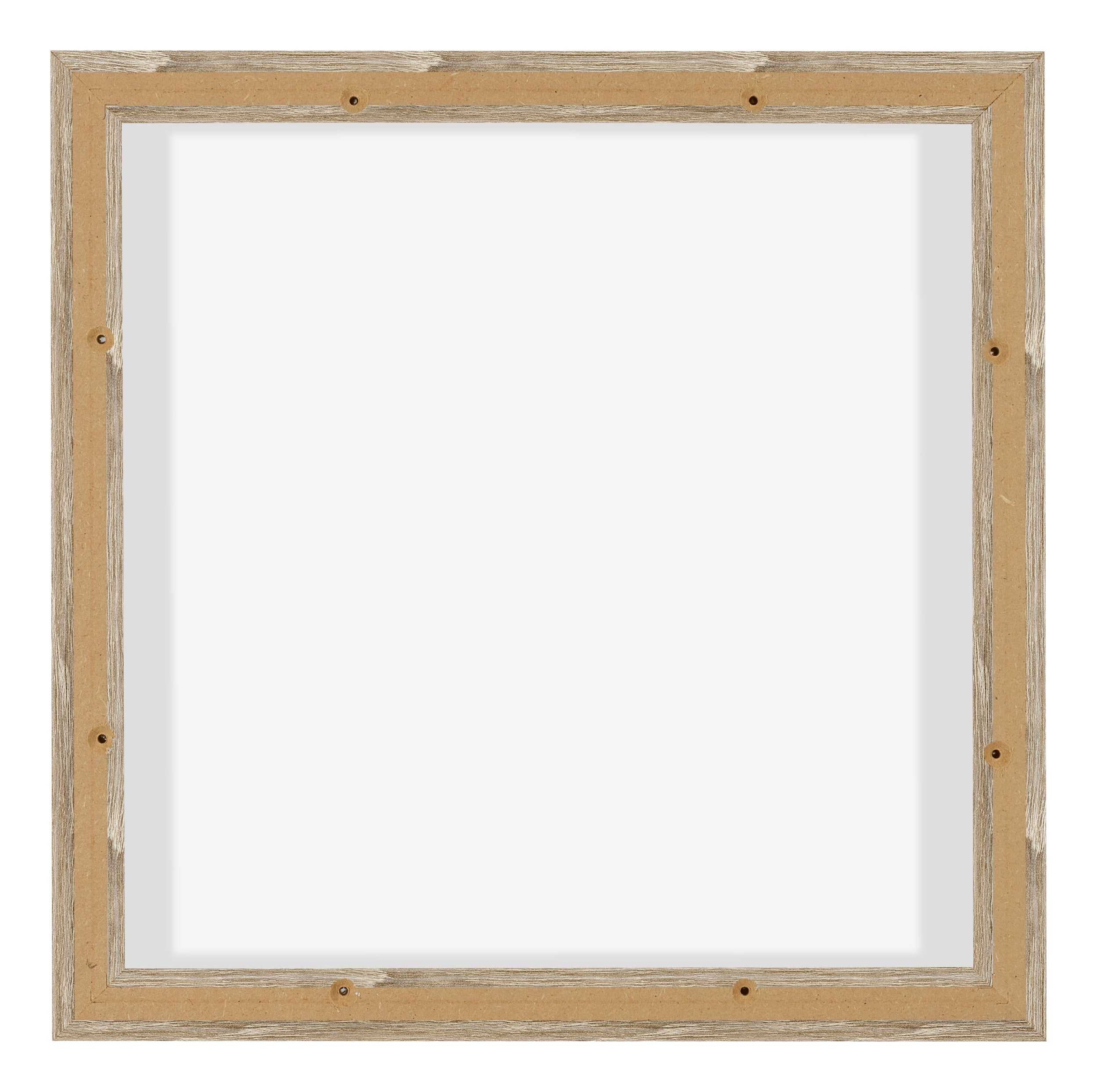 Lyon MDF Canvas Floater Frame 1 1 Sonoma Oak Back | Yourdecoration.com