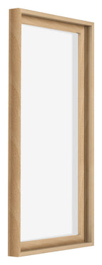 Lyon MDF Canvas Floater Frame 1 2 Beech Front Oblique | Yourdecoration.com
