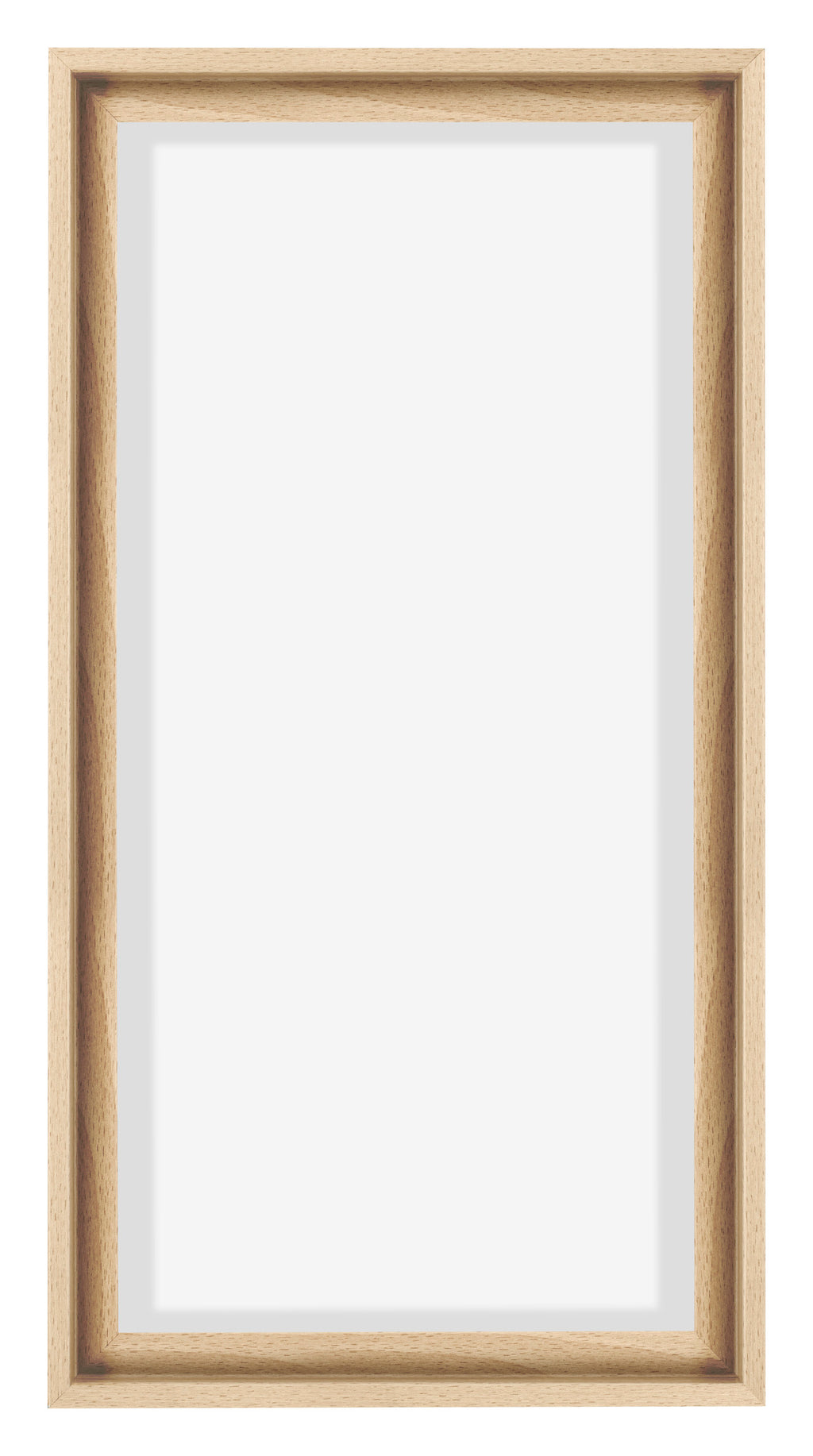 Lyon MDF Canvas Floater Frame 1 2 Beech Front | Yourdecoration.com