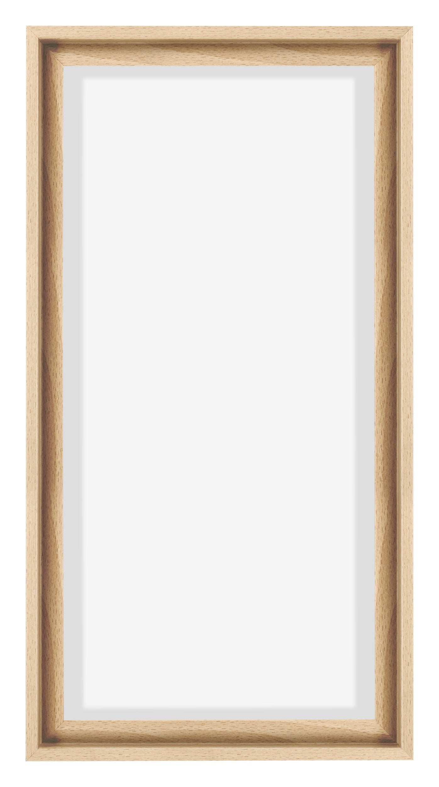 Lyon MDF Canvas Floater Frame 1 2 Beech Front | Yourdecoration.com