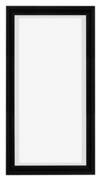 Lyon MDF Canvas Floater Frame 1 2 Black Matte Front | Yourdecoration.com