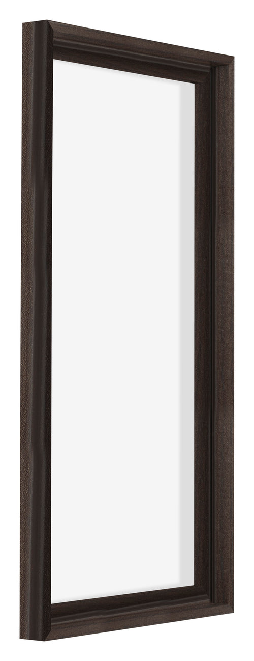 Lyon MDF Canvas Floater Frame 1 2 Oak Dark Front Oblique | Yourdecoration.com