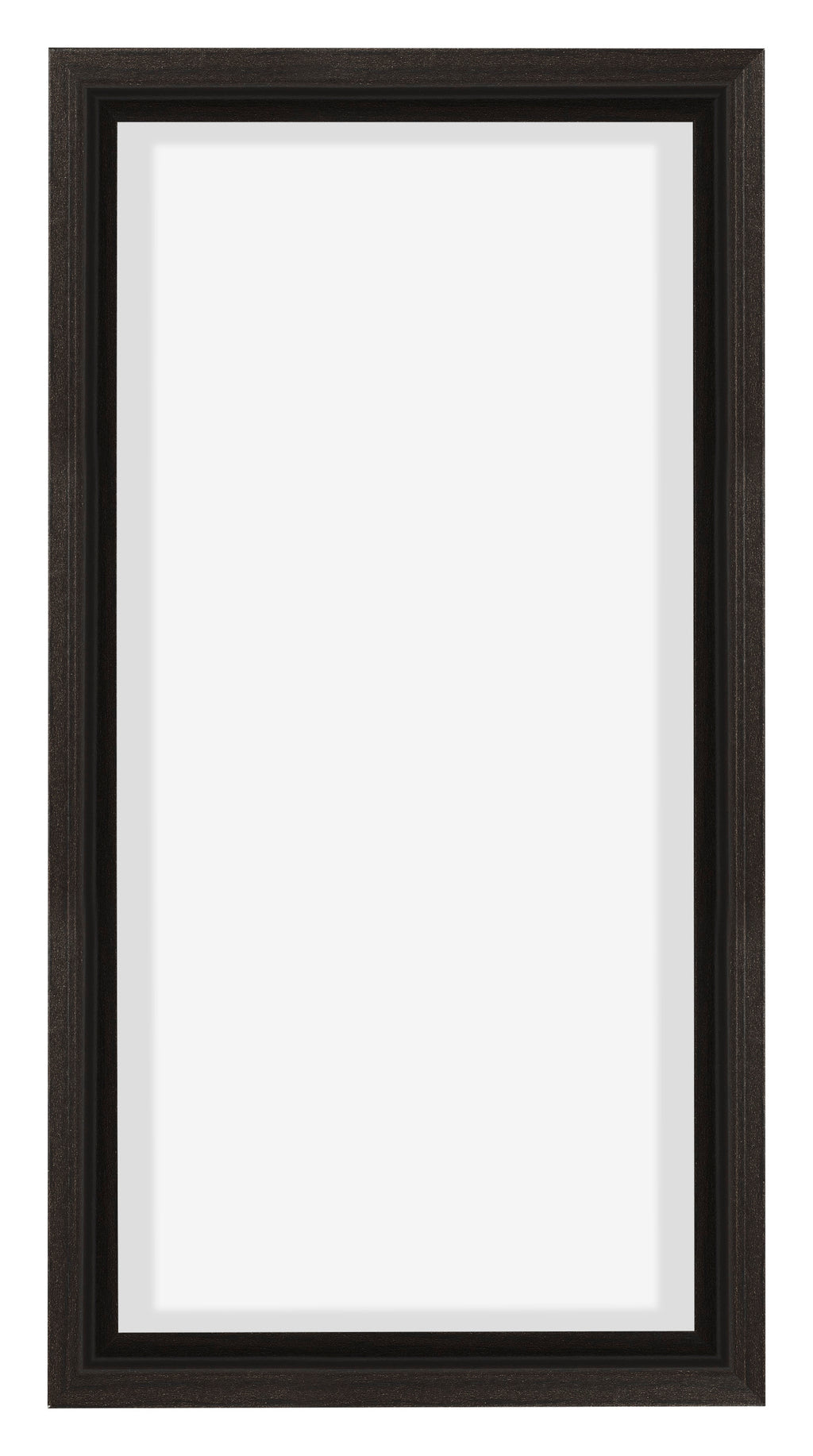 Lyon MDF Canvas Floater Frame 1 2 Oak Dark Front | Yourdecoration.com
