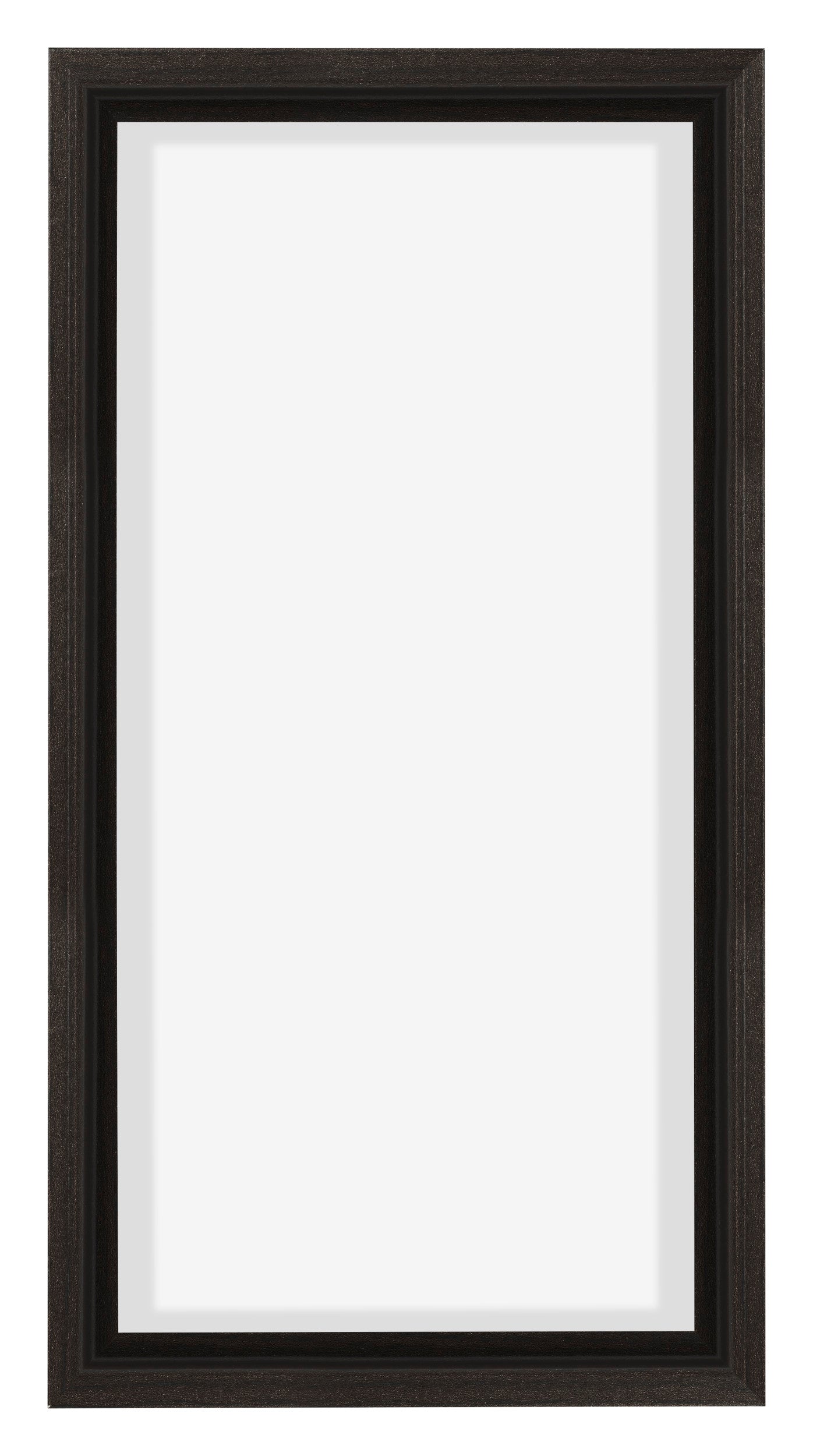 Lyon MDF Canvas Floater Frame 1 2 Oak Dark Front | Yourdecoration.com
