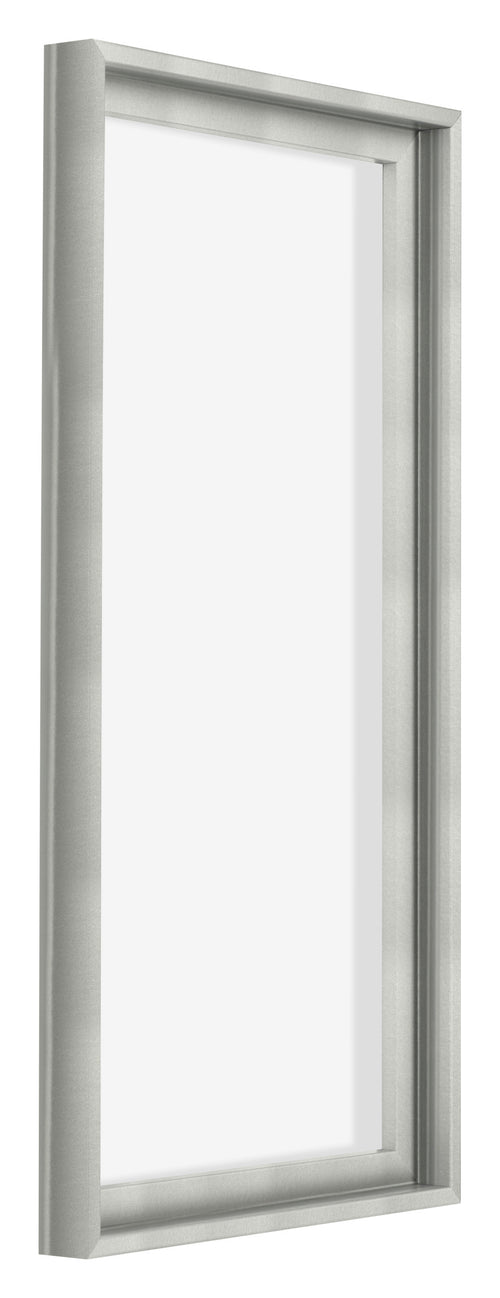 Lyon MDF Canvas Floater Frame 1 2 Silver Matte Front Oblique | Yourdecoration.com