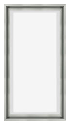 Lyon MDF Canvas Floater Frame 1 2 Silver Matte Front | Yourdecoration.com