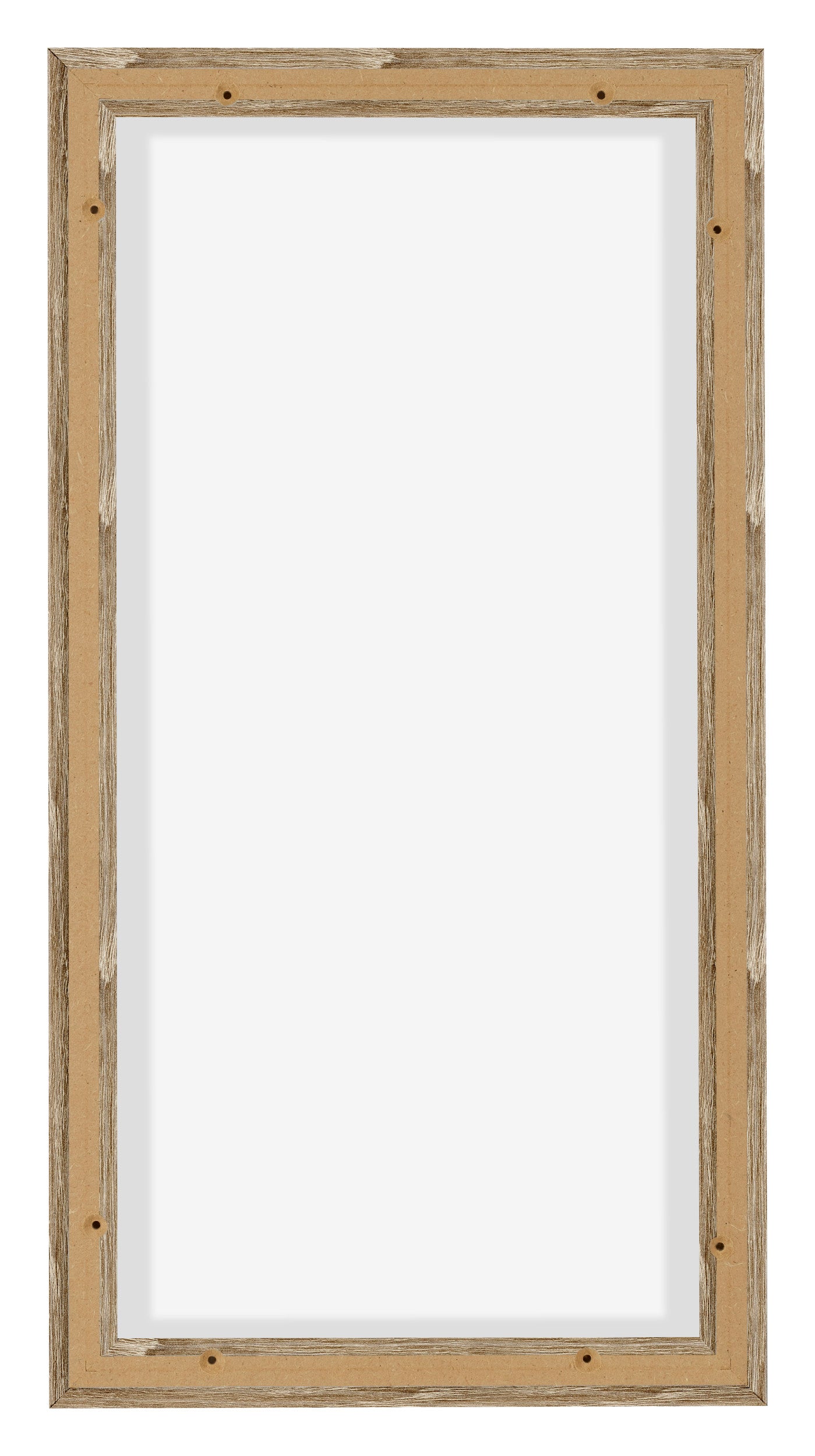 Lyon MDF Canvas Floater Frame 1 2 Sonoma Oak Back | Yourdecoration.com