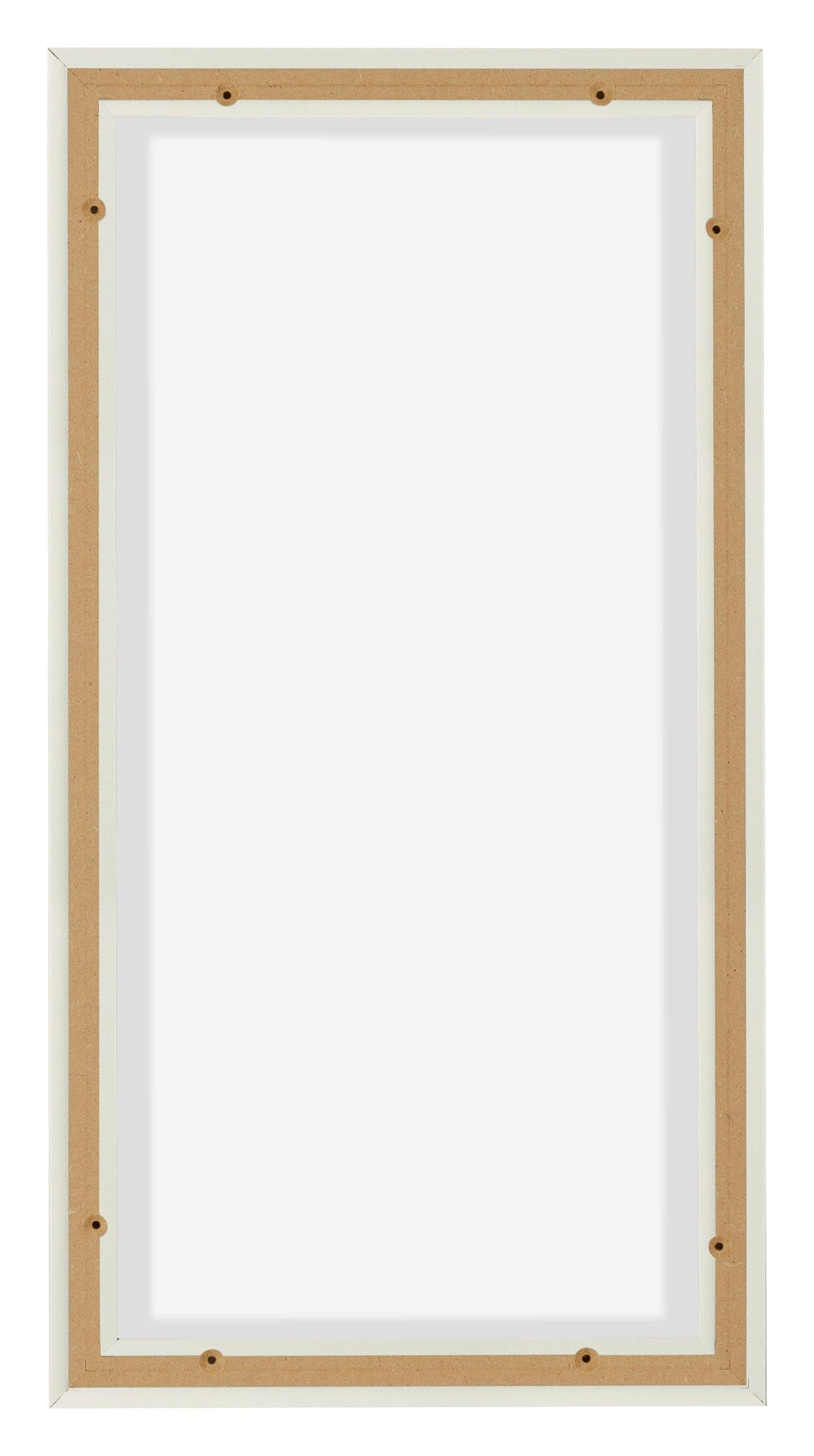 Lyon MDF Canvas Floater Frame 1 2 White Matte Back | Yourdecoration.com