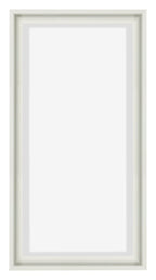 Lyon MDF Canvas Floater Frame 1 2 White Matte Front | Yourdecoration.com