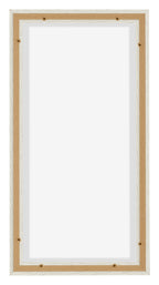 Lyon MDF Canvas Floater Frame 1 2 White Wash Back | Yourdecoration.com