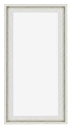 Lyon MDF Canvas Floater Frame 1 2 White Wash Front | Yourdecoration.com