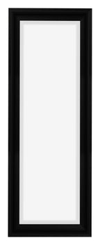 Lyon MDF Canvas Floater Frame 1 3 Black Matte Front | Yourdecoration.com