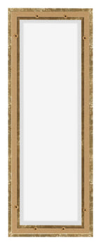 Lyon MDF Canvas Floater Frame 1 3 Gold Antique Back | Yourdecoration.com