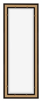 Lyon MDF Canvas Floater Frame 1 3 Oak Dark Back | Yourdecoration.com
