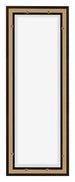 Lyon MDF Canvas Floater Frame 1 3 Oak Dark Back | Yourdecoration.com