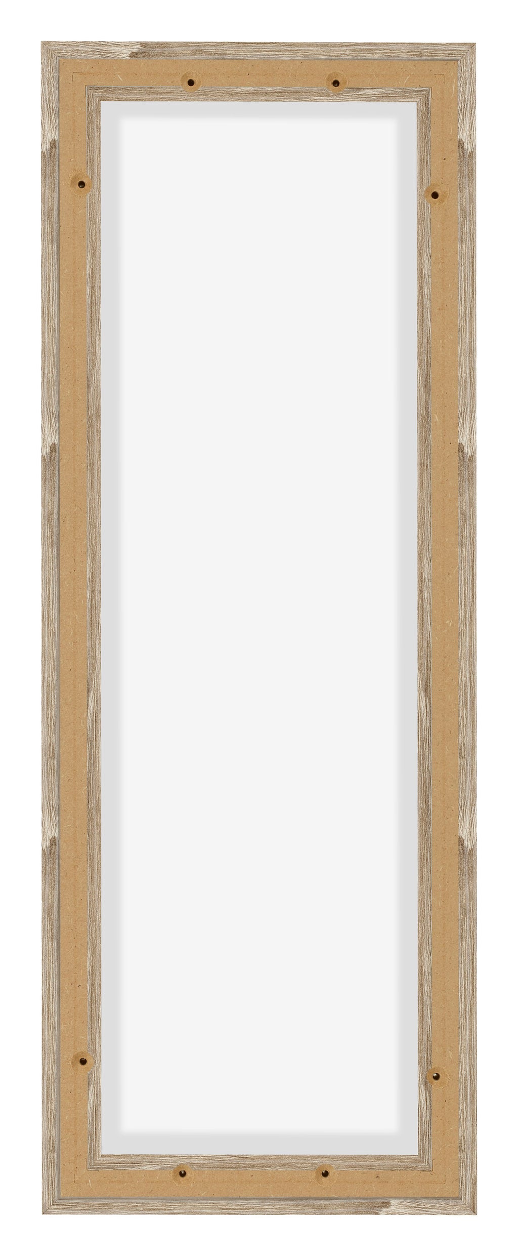 Lyon MDF Canvas Floater Frame 1 3 Sonoma Oak Back | Yourdecoration.com