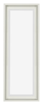 Lyon MDF Canvas Floater Frame 1 3 White Matte Front | Yourdecoration.com