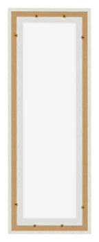 Lyon MDF Canvas Floater Frame 1 3 White Wash Back | Yourdecoration.com