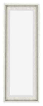 Lyon MDF Canvas Floater Frame 1 3 White Wash Front | Yourdecoration.com