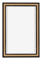 Lyon MDF Canvas Floater Frame 2 3 Oak Dark Back | Yourdecoration.com
