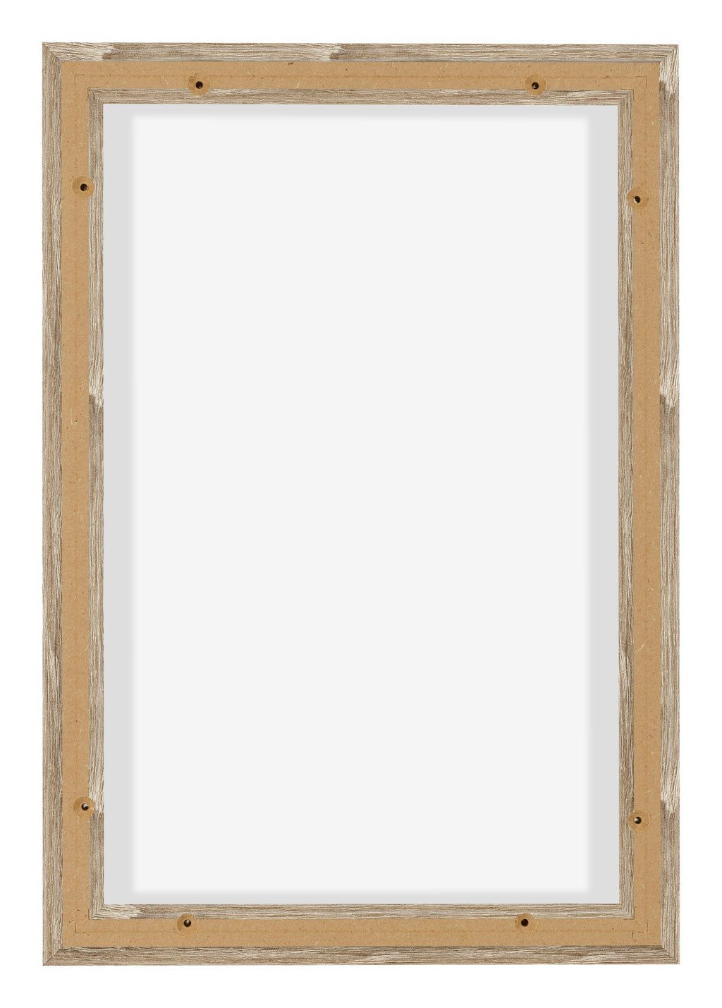 Lyon MDF Canvas Floater Frame 2 3 Sonoma Oak Back | Yourdecoration.com