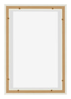 Lyon MDF Canvas Floater Frame 2 3 White Matte Back | Yourdecoration.com