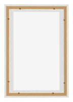 Lyon MDF Canvas Floater Frame 2 3 White Wash Back | Yourdecoration.com