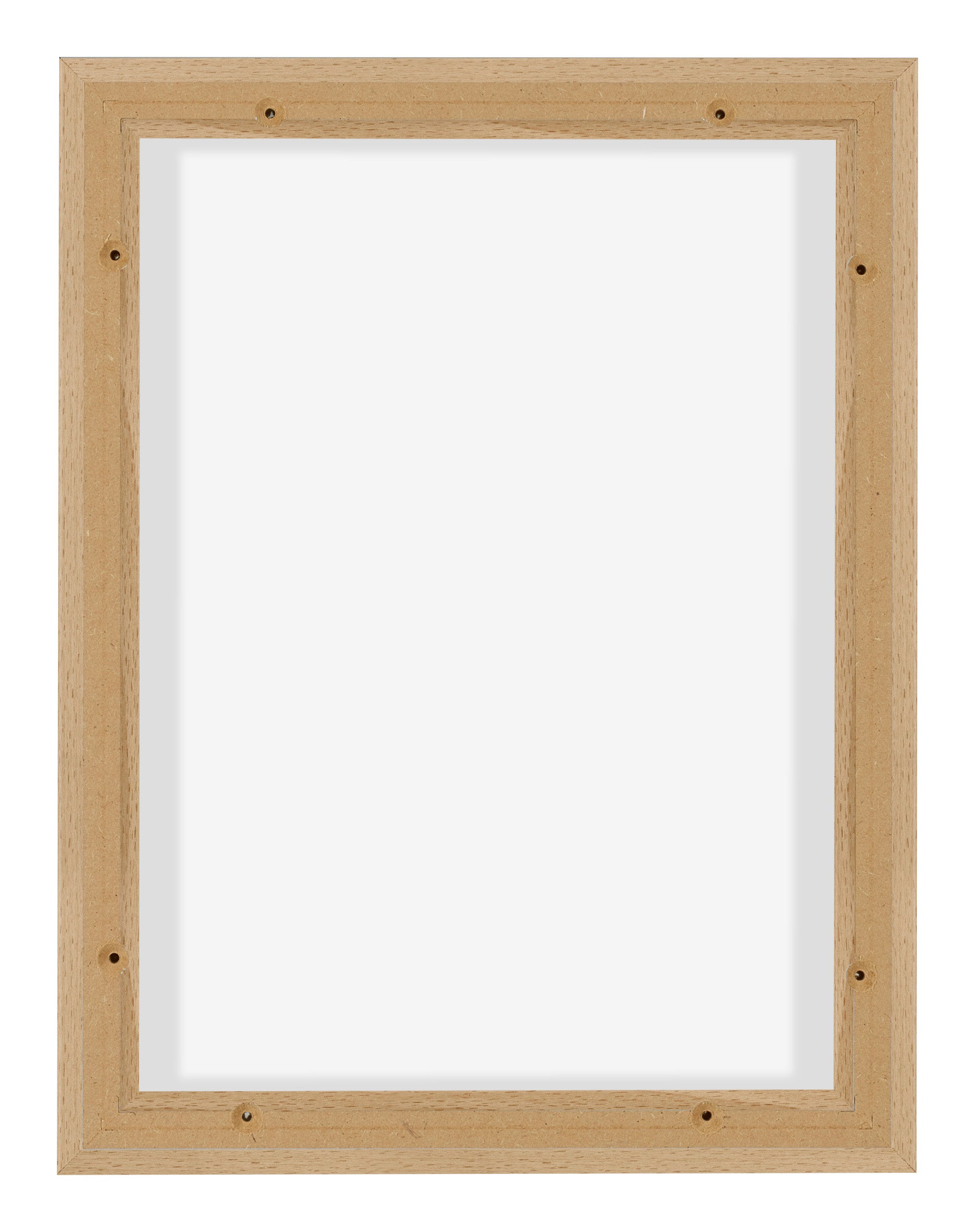 Lyon MDF Canvas Floater Frame 3 4 Beech Back | Yourdecoration.com