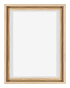 Lyon MDF Canvas Floater Frame 3 4 Beech Front | Yourdecoration.com