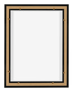 Lyon MDF Canvas Floater Frame 3 4 Black Matte Back | Yourdecoration.com