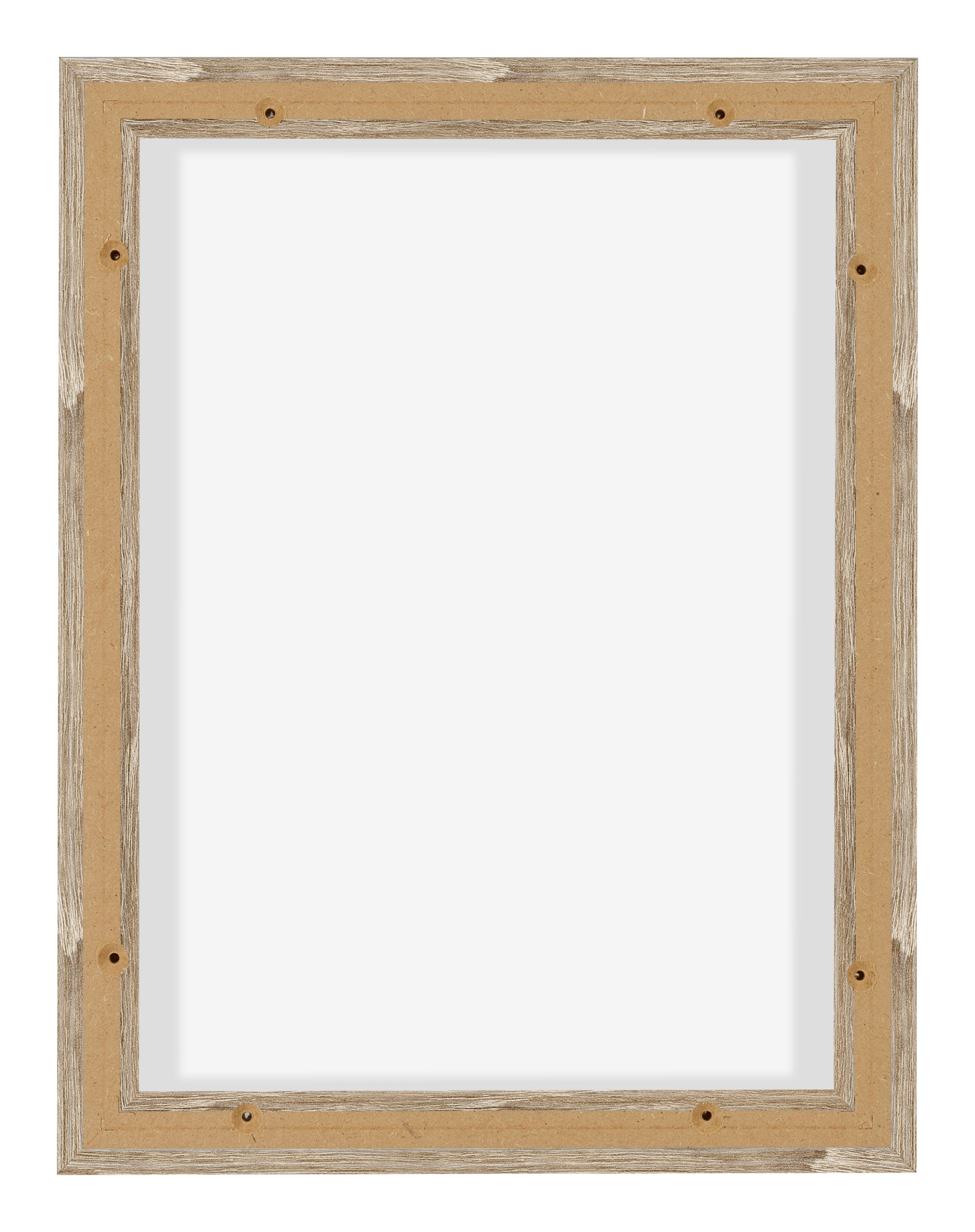 Lyon MDF Canvas Floater Frame 3 4 Sonoma Oak Back | Yourdecoration.com