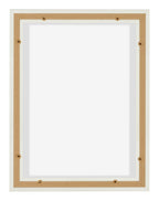 Lyon MDF Canvas Floater Frame 3 4 White Matte Back | Yourdecoration.com