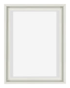 Lyon MDF Canvas Floater Frame 3 4 White Matte Front | Yourdecoration.com