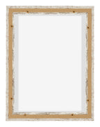 Lyon MDF Canvas Floater Frame 3 4 White Vintage Back | Yourdecoration.com