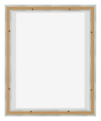 Lyon MDF Canvas Floater Frame 4 5 Silver Matte Back | Yourdecoration.com