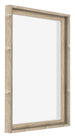 Lyon MDF Canvas Floater Frame 4 5 Sonoma Oak Front Oblique | Yourdecoration.com