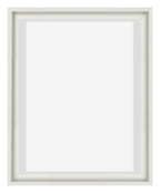 Lyon MDF Canvas Floater Frame 4 5 White Matte Front | Yourdecoration.com